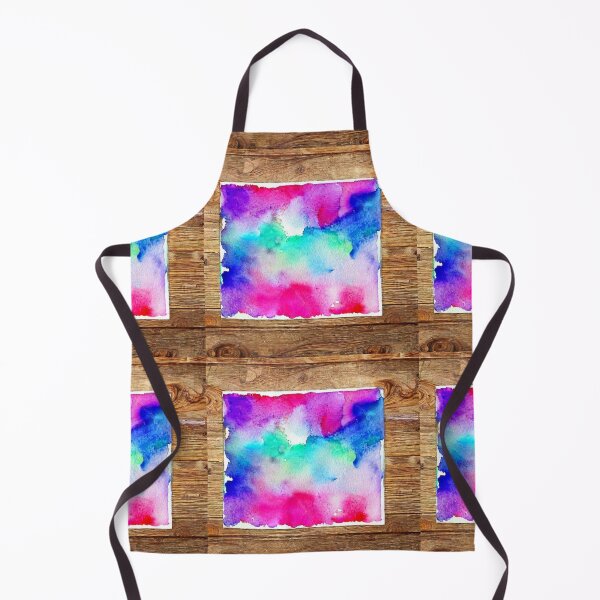 Item preview, Watercolor on wooden background designed and sold by melridger.