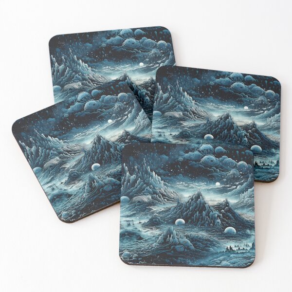 Item preview, Midnight Celestial Landscape – Seamless designed and sold by GalacticLabs.