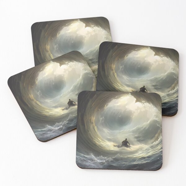 Item preview, Journey to the Center of the Earth: Sailing Through a Whirlpool of Water into the Unknown Depths designed and sold by SingularityGeek.
