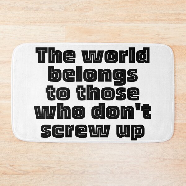 Item preview,  The World Is for the Bold designed and sold by vk09.