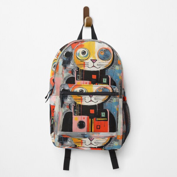 Item preview, Abstract painting of Kitty designed and sold by andrei-v2k.