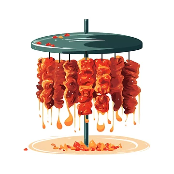 Artwork thumbnail, shish kebab by TheGoatieHimself