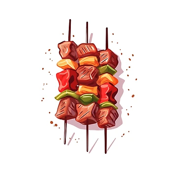 Artwork thumbnail, shish kebab by TheGoatieHimself