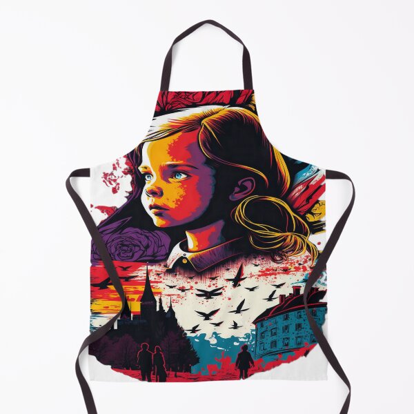 Item preview, Childhood in Russia girl child complex drawing designed and sold by Procerto.