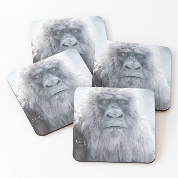 Item preview, Portrait of the Yeti: A Majestic Depiction of the Legendary Snow Monster designed and sold by SingularityGeek.