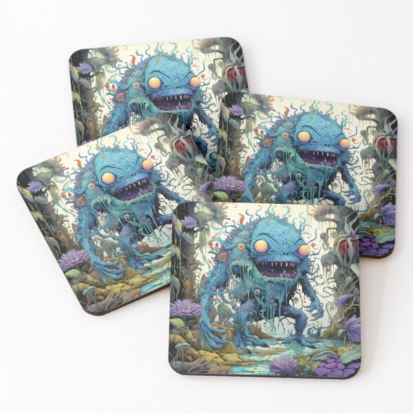 Item preview, Monster Post-Apocalyptic Era Vibrant Colors Floral designed and sold by MTJ-Mushrooms.