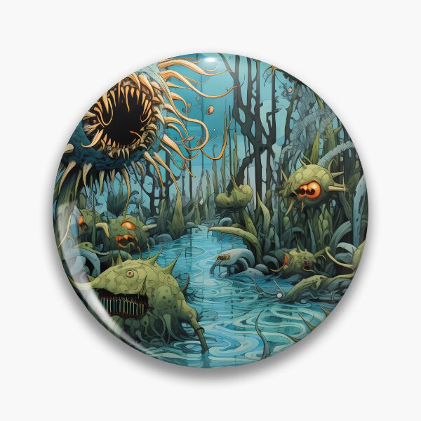 Item preview, Monster Post-Apocalyptic Era Vibrant Colors Floral designed and sold by MTJ-Mushrooms.