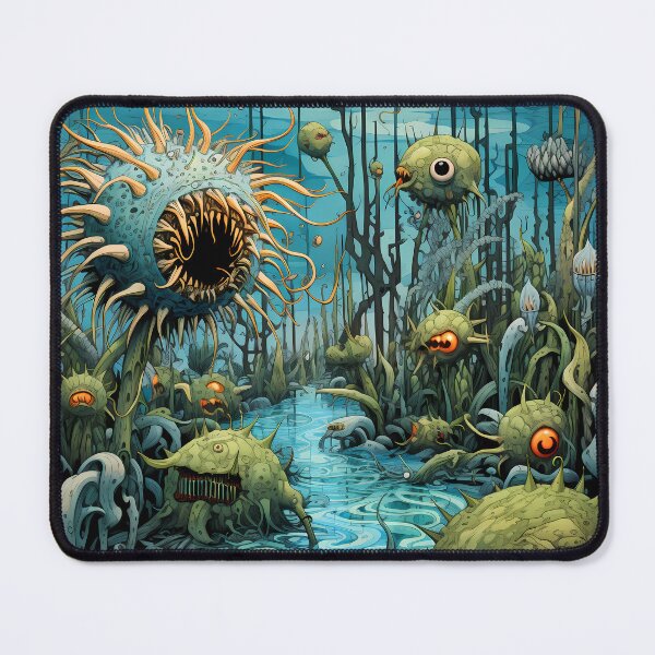 Item preview, Monster Post-Apocalyptic Era Vibrant Colors Floral designed and sold by MTJ-Mushrooms.