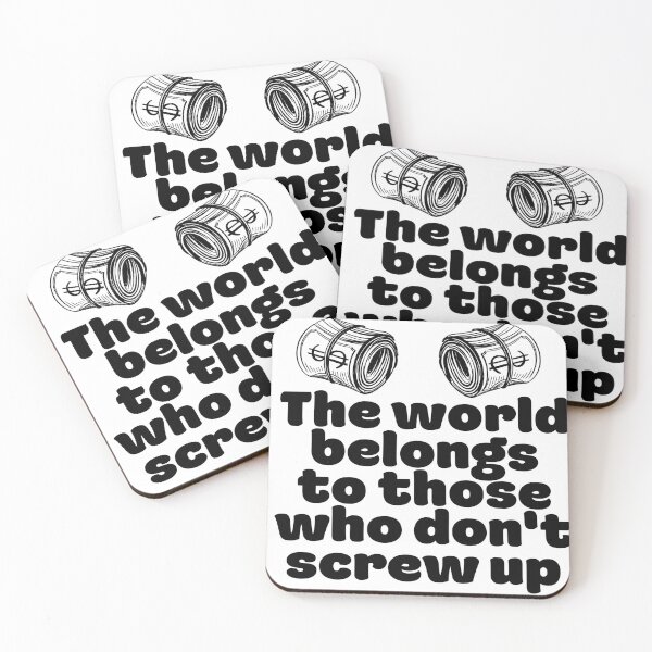 Item preview, The World Belongs to Those Who Are Not Afraid designed and sold by vk09.