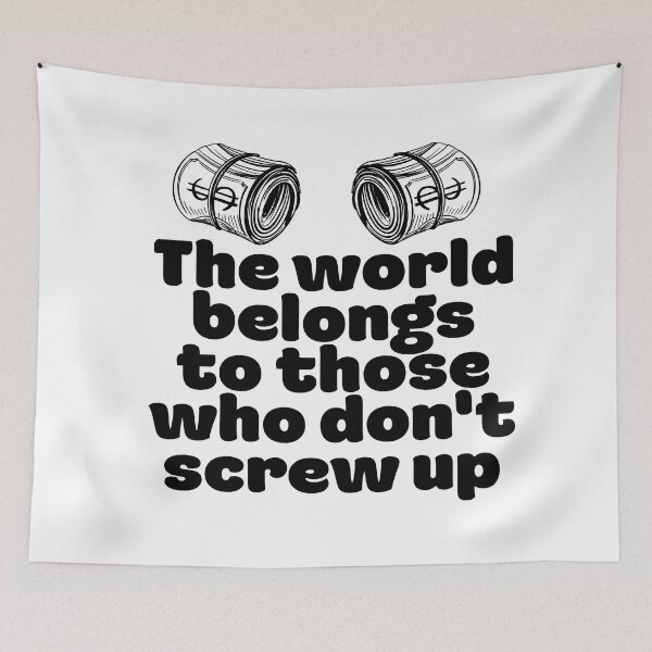 Item preview, The World Belongs to Those Who Are Not Afraid designed and sold by vk09.
