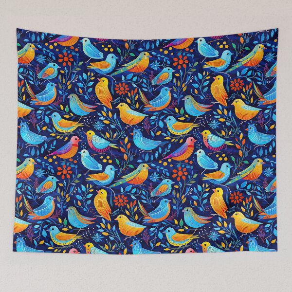 Item preview, Birds Pattern designed and sold by excelente.