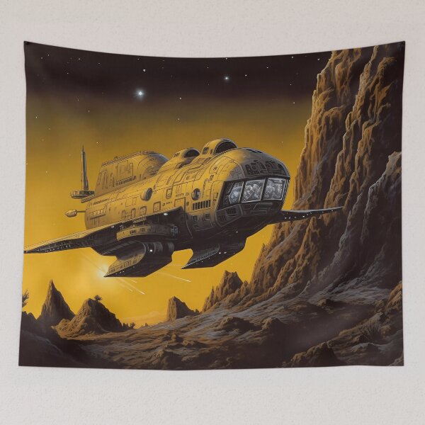 Item preview, Spaceship Exploring Mars: A Thrilling Journey Beyond the Sandstorm designed and sold by SingularityGeek.