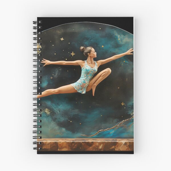 Item preview, Girl gymnastic going for a split move designed and sold by Akanga1.