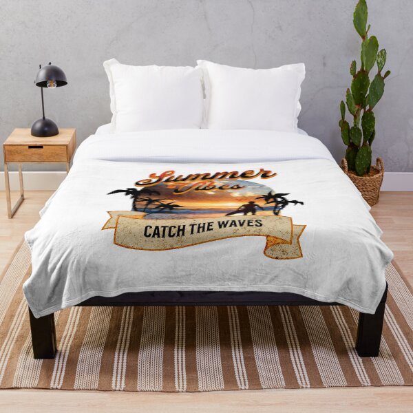 Artikelvorschau, Sommerstimmung | adrettes Strandsurfen | Retro-Sommerstil entworfen und verkauft von Tee-Craftify.