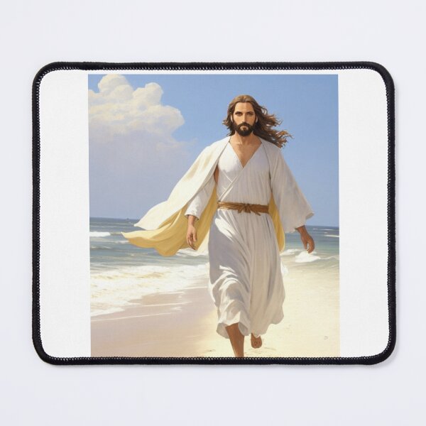 Item preview, Jesus walking along the beach shore designed and sold by DANIELYSFASHION.