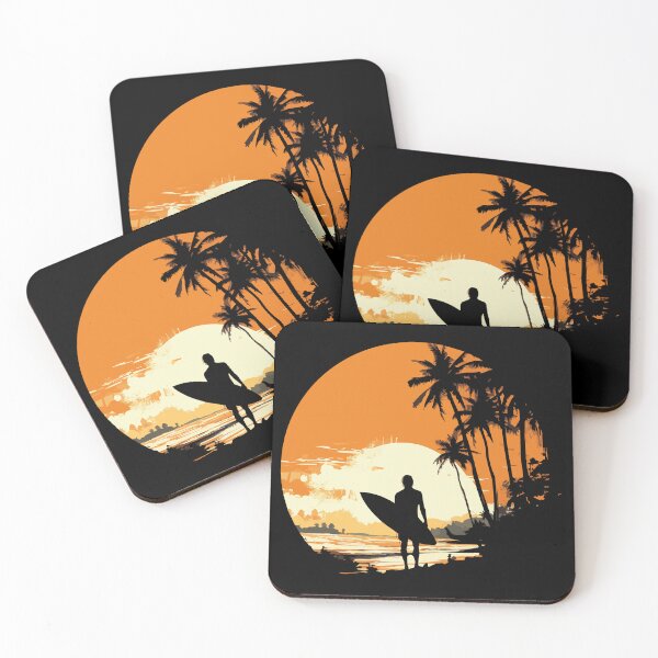 Item preview, Serenity's Shore: Vintage Surfer's Delight! designed and sold by calharborne.