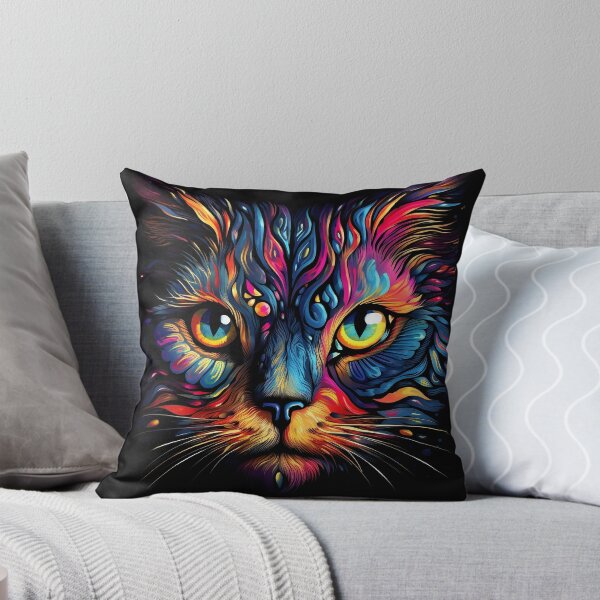 Item preview, Psychedelic Cat designed and sold by HiTechMedia.