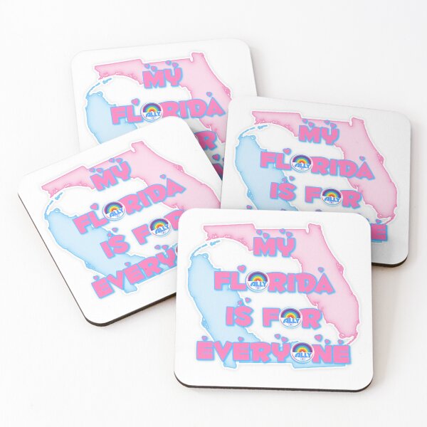 Item preview, Pink and Blue Florida is for Everyone  designed and sold by Living Out Loud with Laura.