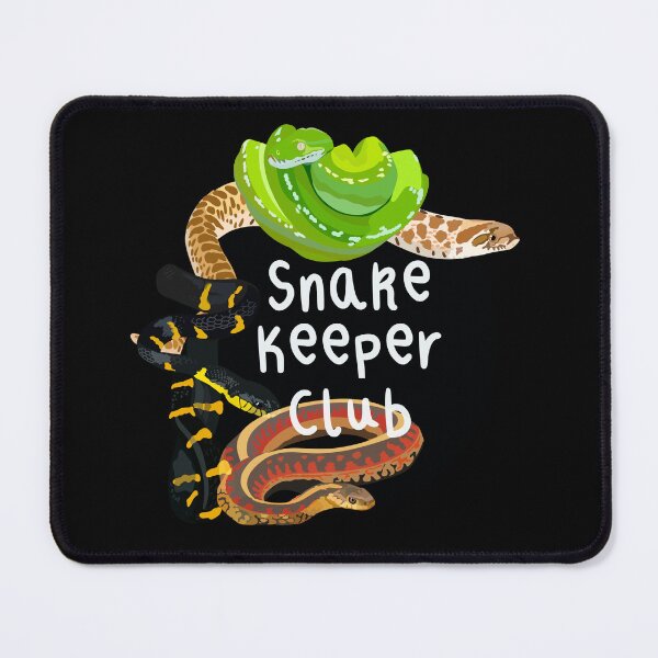Item preview, S is for Snake Keeper Club ,Snake Keeper Club – Reptile Enthusiast and Herpetology Lover Design designed and sold by PrettylittlepastelUk.