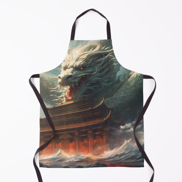 Item preview, White Asian Dragon: Guardian of the Sacred Temple designed and sold by SingularityGeek.