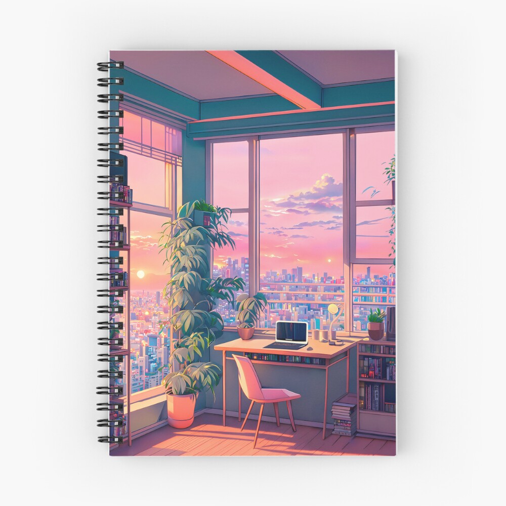 Item preview, Spiral Notebook designed and sold by EightBitStrana.