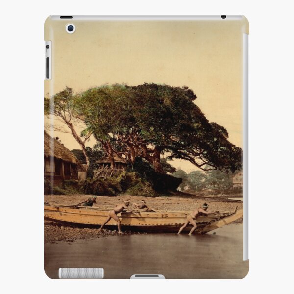 Japanese fishing village, Honmoku iPad Snap Case