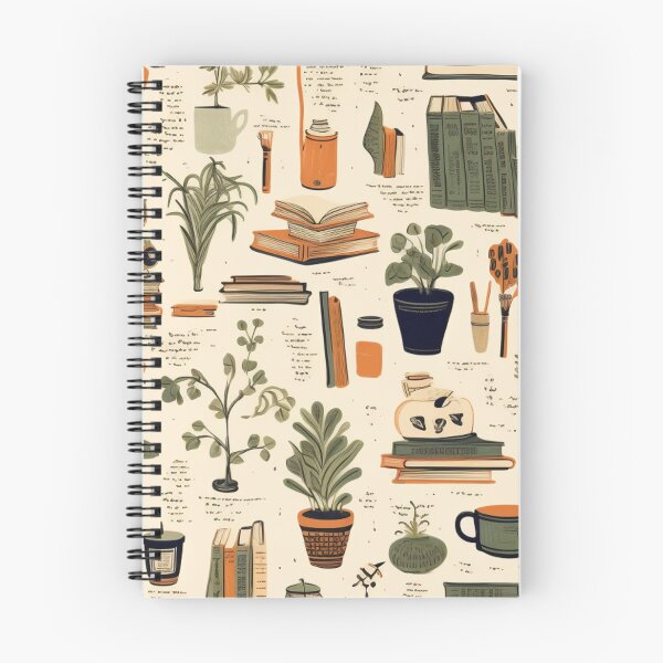 Item preview, Aesthetic cute reading illustration pattern designed and sold by Clara Designs.