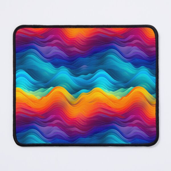 Item preview, Vibrant waves designed and sold by KalKaleidoscope.