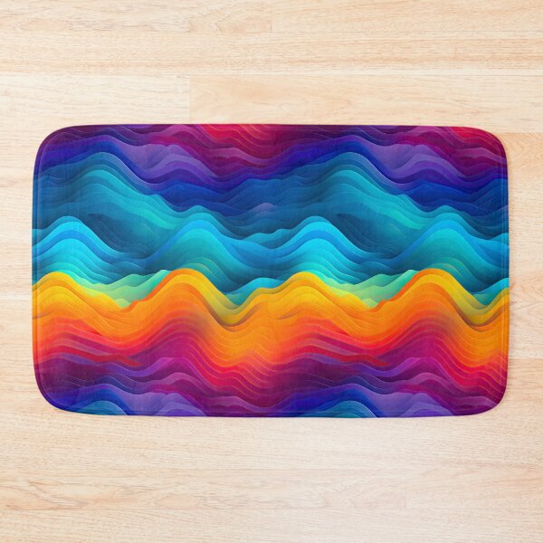Item preview, Vibrant waves designed and sold by KalKaleidoscope.