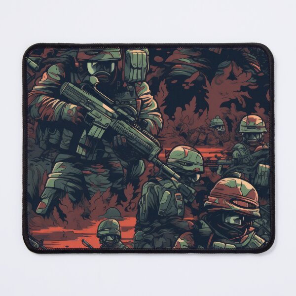 Item preview, Modern War Camouflage - Seamless Repeating Pattern Camo designed and sold by Supra-Mundane.