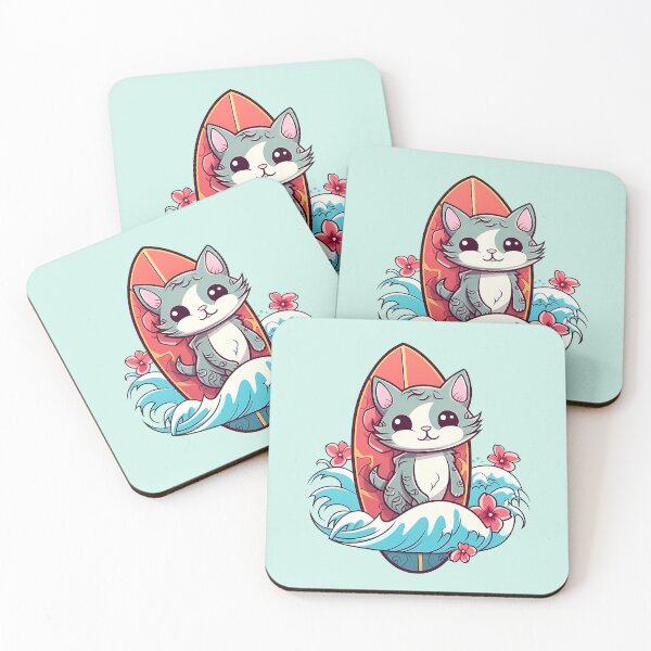 Item preview, Surfing Cat designed and sold by taniasofia.