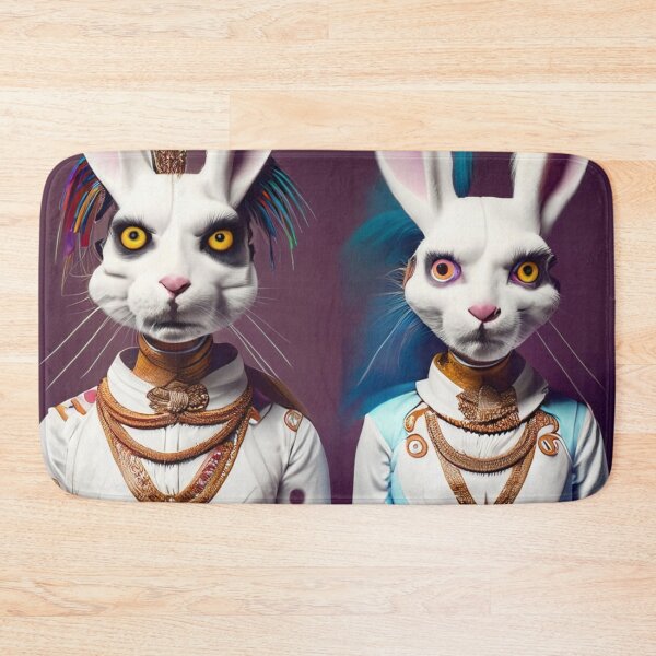 Item preview, Weird bunny couple designed and sold by jsebouvi.