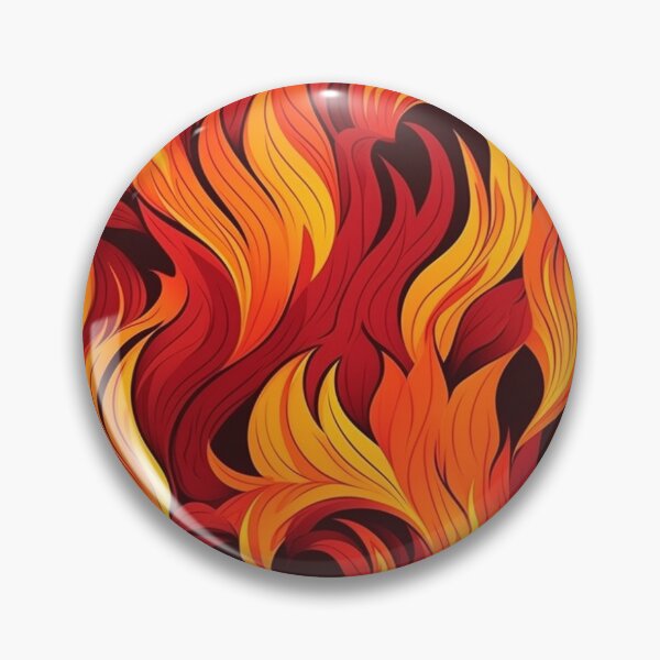 Item preview, Burning hot flames designed and sold by Digital Dreamtales.