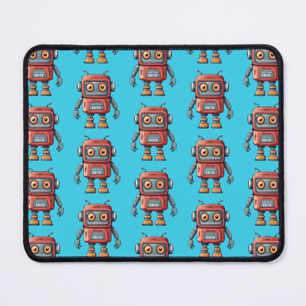 Item preview, Tin Toy Retro Vintage Robot designed and sold by NeonAbstracts.