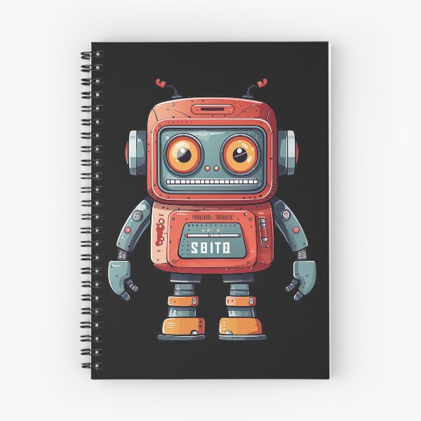 Item preview, Tin Toy Retro Vintage Robot designed and sold by NeonAbstracts.