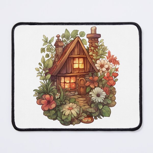 Item preview, Cottagecore House - Cozy Floral Hideaway designed and sold by Carter Breaux.