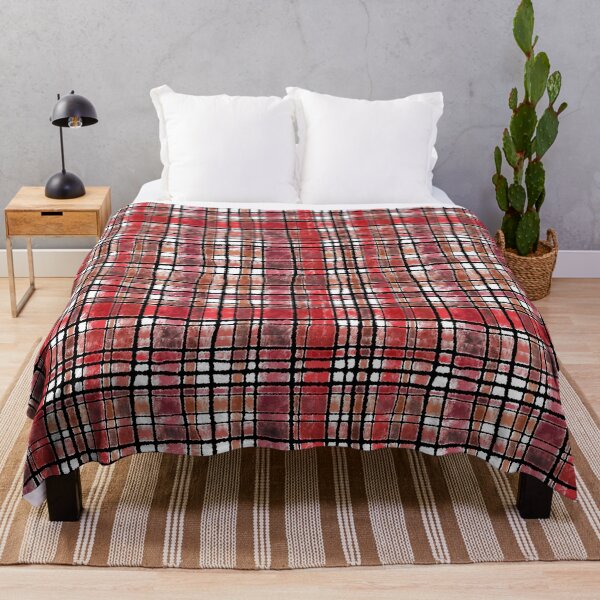 Item preview, Comfy Plaid (reds) designed and sold by sunnywindows.