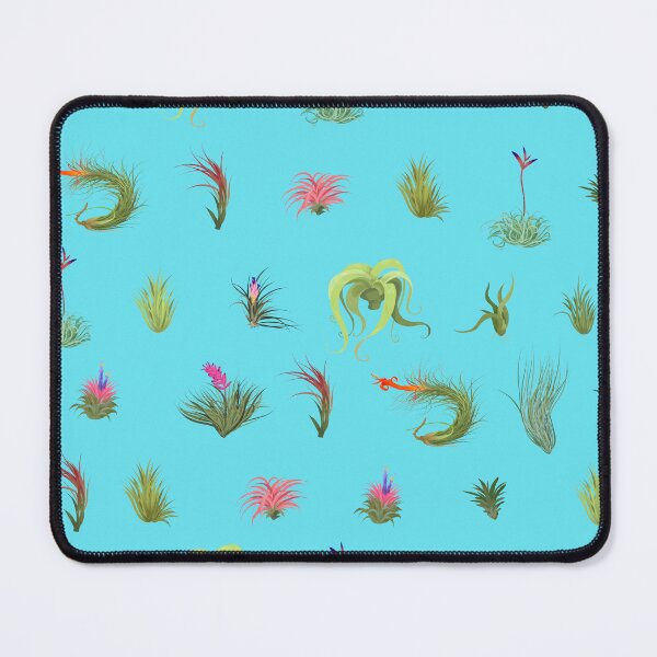 Item preview, Airplant Repeating Pattern Refreshed sky blue bg designed and sold by Maysoulrose.
