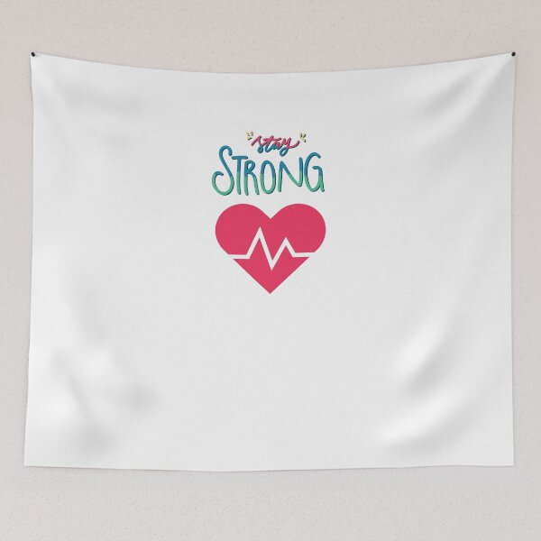 Item preview, stay srong designed and sold by print lovers.