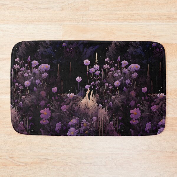Item preview, Midnight Meadow: Furs, Crops and Wildflower Pattern designed and sold by 20th-eclipse.