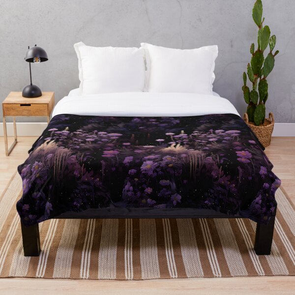 Item preview, Midnight Meadow: Furs, Crops and Wildflower Pattern designed and sold by 20th-eclipse.