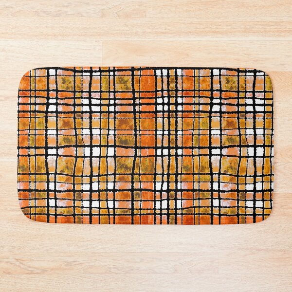Item preview, Comfy Plaid (orange) designed and sold by sunnywindows.