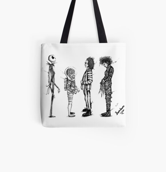 Horror All Over Print Tote Bag