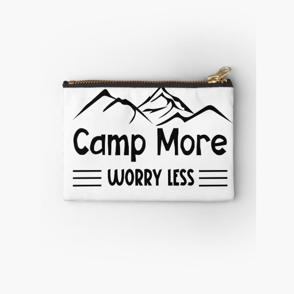 Item preview, Camp More Worry Less designed and sold by SunnyFunnyArt.