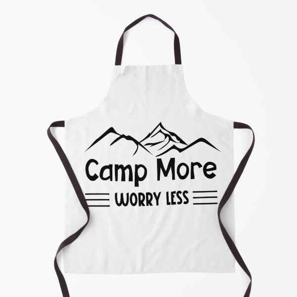 Item preview, Camp More Worry Less designed and sold by SunnyFunnyArt.