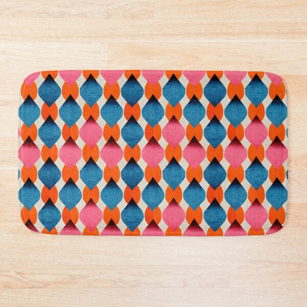 Item preview, Pink Orange Blue Pattern designed and sold by christineiris.