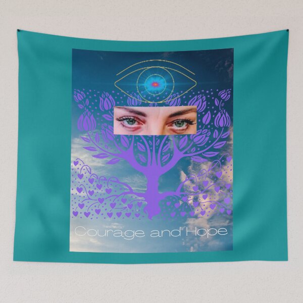 Item preview, Courage and Hope, State of SoulMate designed and sold by Magdalena Krzebiot.