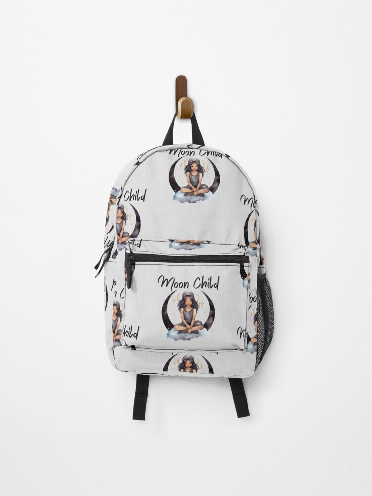 Thumbnail 1 of 3, Backpack, Moon Child designed and sold by UtterlyCutterly.