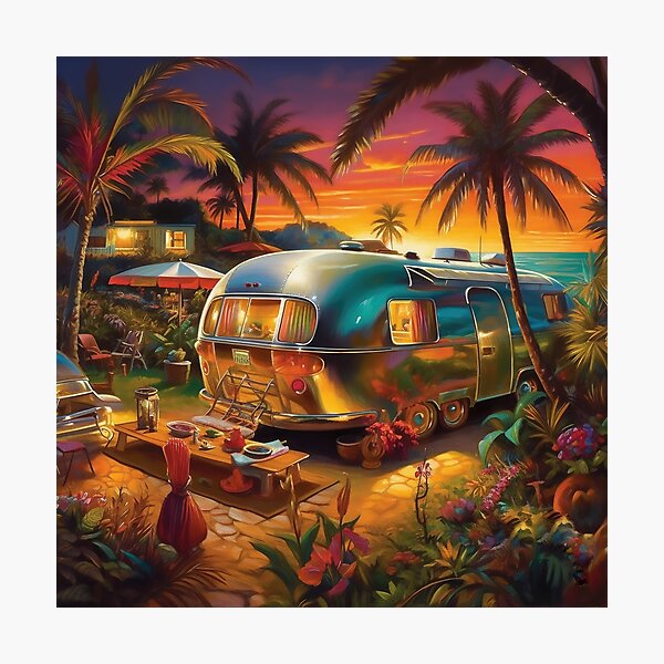 Item preview, Glamping at Trestles designed and sold by Claudia McKinney.