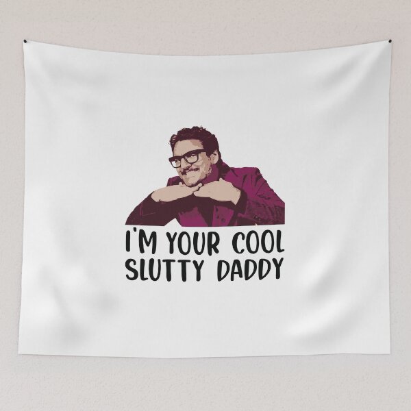 Item preview, Pedro Pascal s n l - I'm Your Cool Slutty Daddy - Pedro Pascal Lover - Cool Slutty Daddy Pedro Pascal Meme Shirt designed and sold by SouQ-Art.